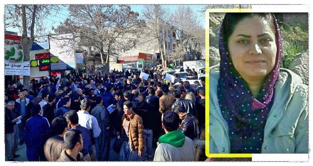 اعتراض شهروندان مریوانی به مرگ یک زن جوان بعد از انجام عمل سزارین