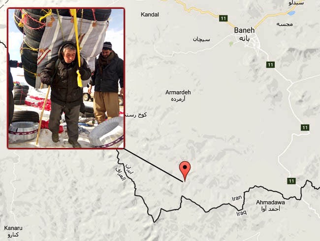 کشته و زخمی شدن دو کولبر در مرز بانه توسط نیروهای انتظامی
