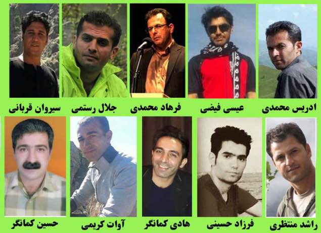 گزارشی از آخرین وضعیت فعالان محیط زیست کردستان: تعیین وثیقه های سنگین و تداوم نگهداری در سلول های انفرادی