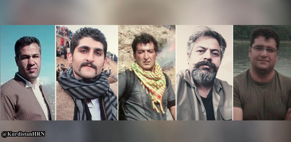 پنج فعال مدنی کرد هر یک به سه ماه و یک روز حبس محکوم شدند