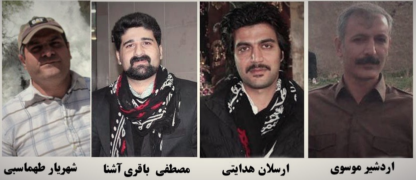 کرمانشاه؛ چهار فعال کرد هر یک به ۹ ماه حبس محکوم شدند