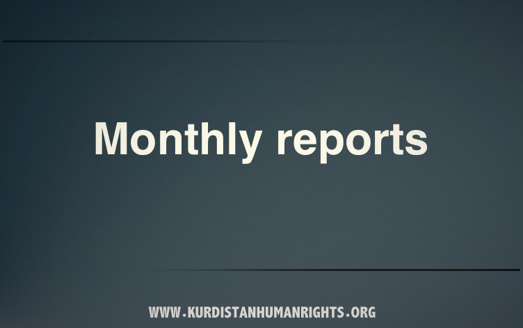 Monthly report on human rights violations in Kurdistan; arrests of 101 Kurdish activists, death of six Kolbars in January