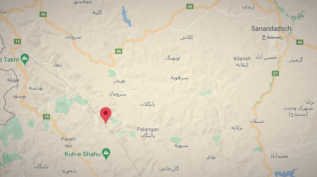 Iran’s IRGC shells heights of Shaho Mountain in northwestern Sarvabad