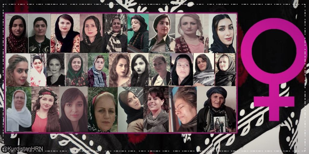 گزارش شبکه حقوق بشر کردستان به مناسبت روز جهانی زنان: ۳۴ مورد زن‌کشی، خودکشی ۷۸ زن، بازداشت و حبس ده‌ها فعال زن کُرد