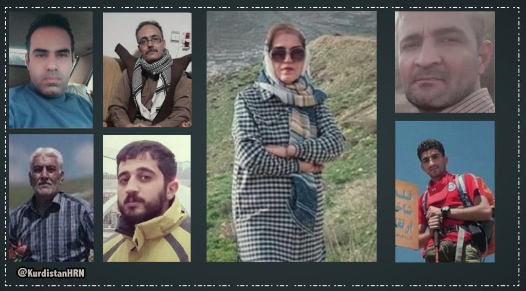 سنندج؛ صدور حکم حبس برای هفت عضو کمپین «ژیانه‌وه‌ی کردستان»