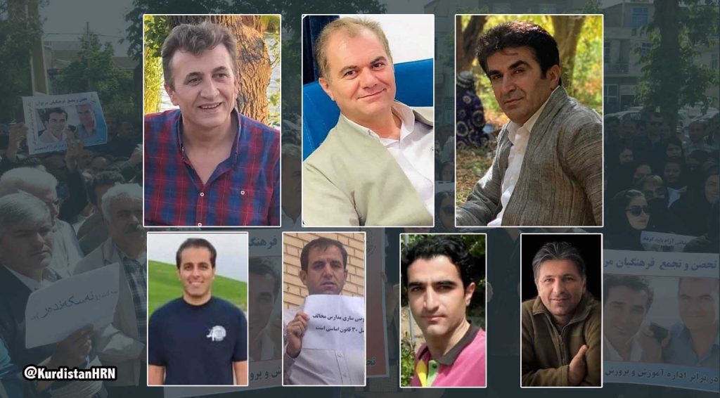 ادامه بازداشت هفت فعال صنفی معلمان در شهرهای سنندج و تهران
