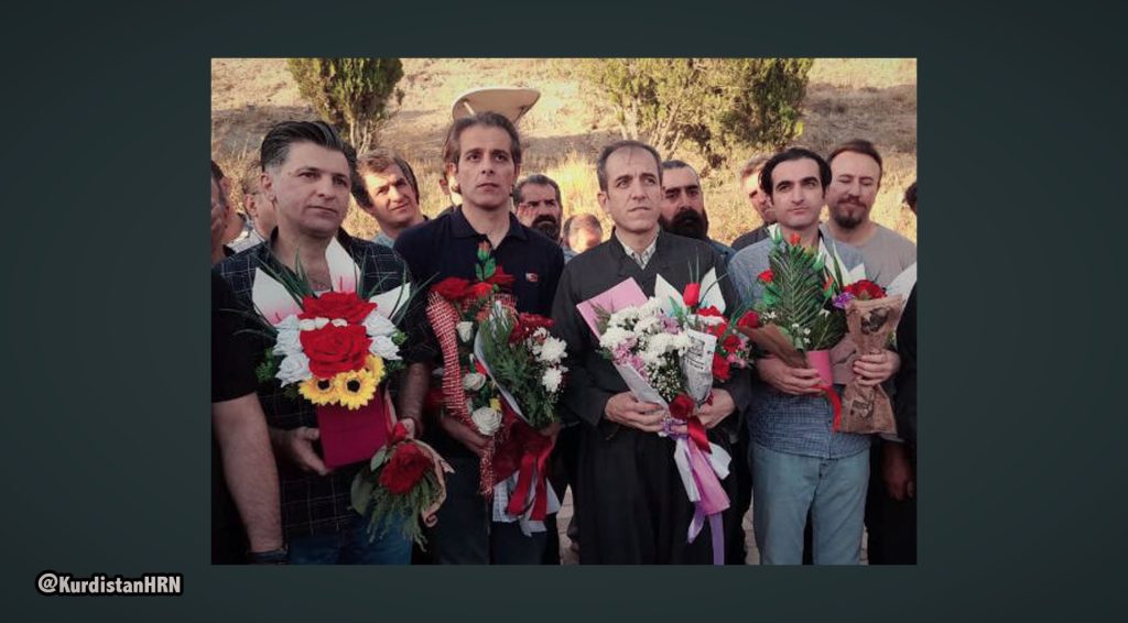 Iran temporarily releases Kurdish activist teachers in Sanandaj
