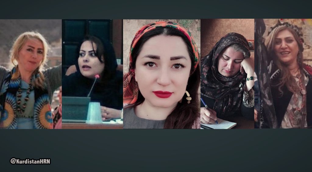 Iran security forces arrest five Kurdish woman activists in Sanandaj