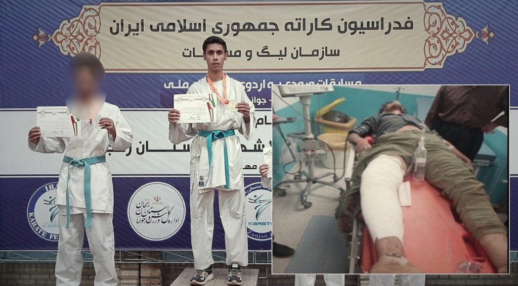 Iran border forces injure young kolbar in Baneh