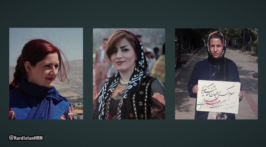 ادامه بازداشت فعالان زن در شهرهای کردستان؛ ژینا مدرس گرجی، اوین راستی و لیلا عباسی بازداشت شدند