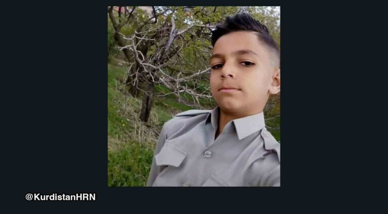 Iran security forces arrest Kurdish boy in Oshnavieh