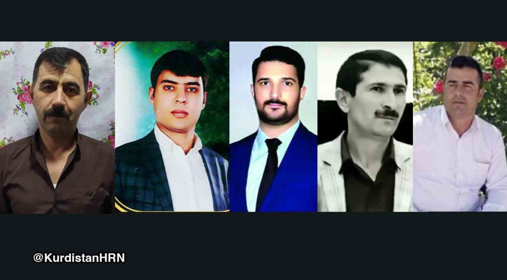 Iran executes five Kurdish prisoners in Orumiyeh