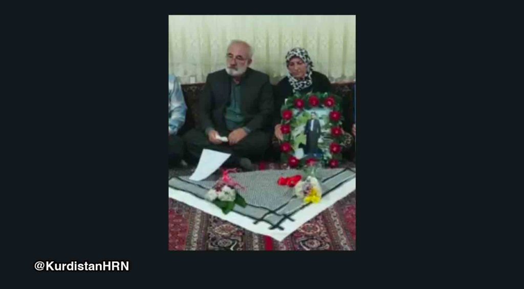 کمال لطفی از خانواده‌های دادخواه به زندان کامیاران منتقل شد