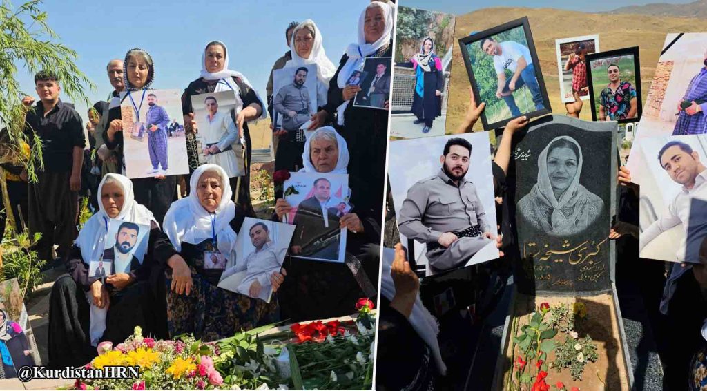 Protest victims commemorated amid security threats in Kurdistan