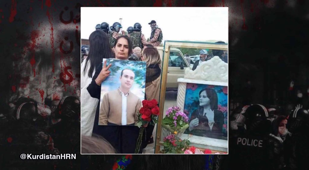 Security forces arrest spouse of slain protester in Saqqez