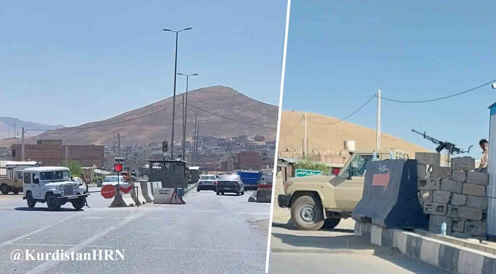 Kurdish cities of Bukan, Saqqez remain under heavy military control
