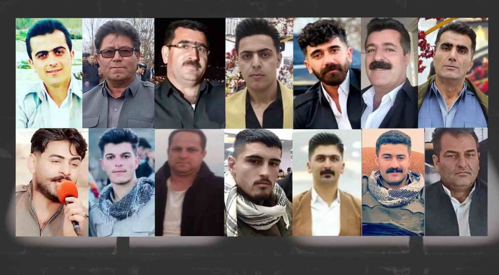 Security forces arrest 14 Kurdish activists in Oshnavieh