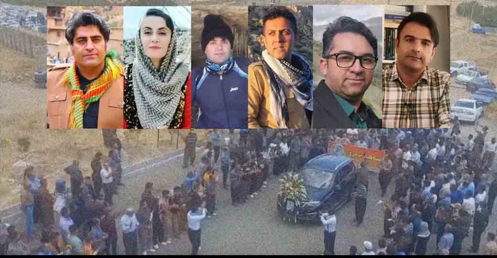 کامیاران؛ بازداشت دست‌کم شش فعال مدنی شرکت کننده در مراسم خاکسپاری اسماعیل کریمی توسط سازمان اطلاعات سپاه