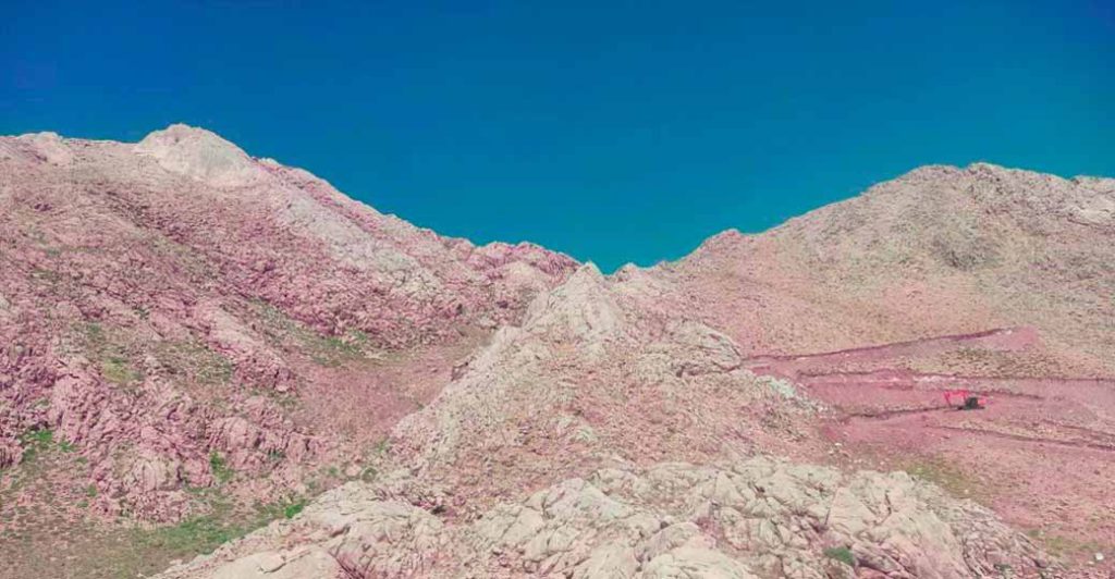 IRGC’s road construction damages protected area in Shaho Mountains